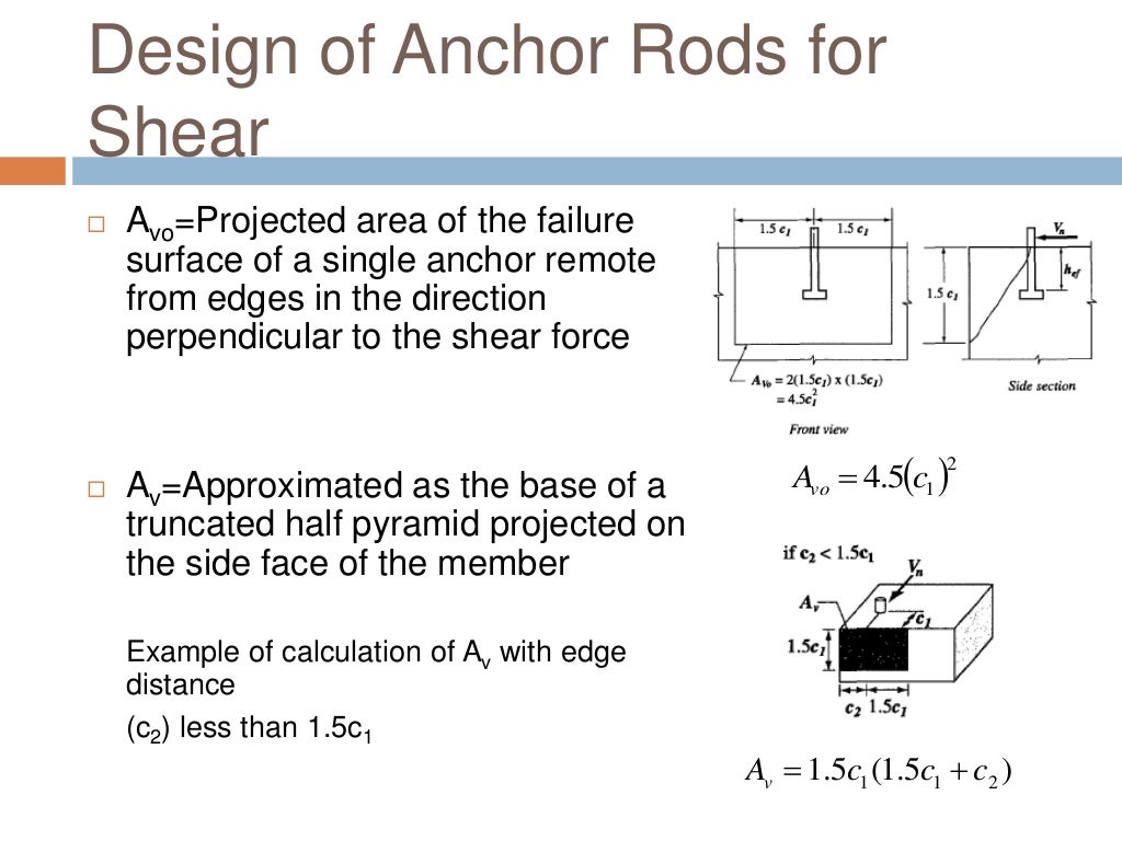 Design of column base plates anchor bolt