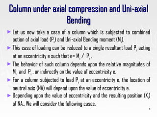 Design of columns uniaxial load as per IS 456-2000 | PPT