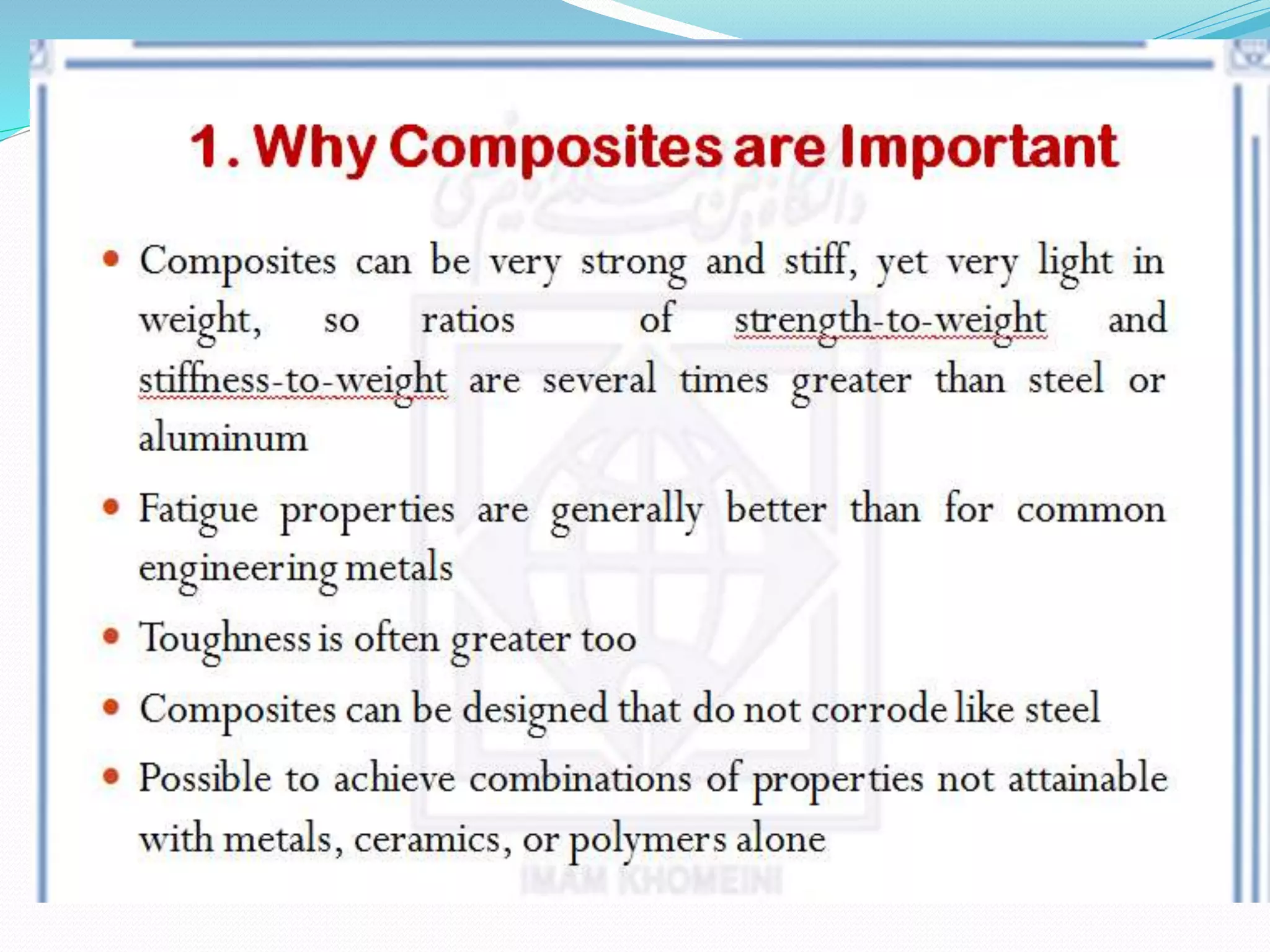Design of composite materials