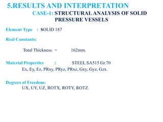 Design of Composite Pressure Vessel | PDF