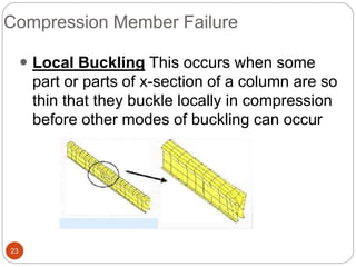 Design of compression members | PPTX