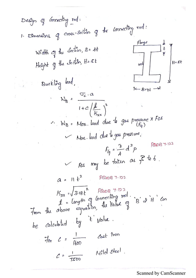 Design of connecting rod PDF