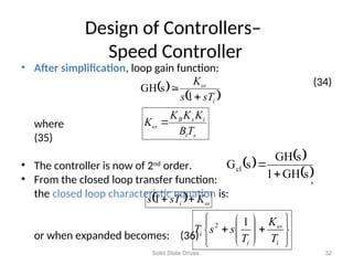 Equation Fo Rcontroller design of controllers - SSD - UNIT 5 -.ppt