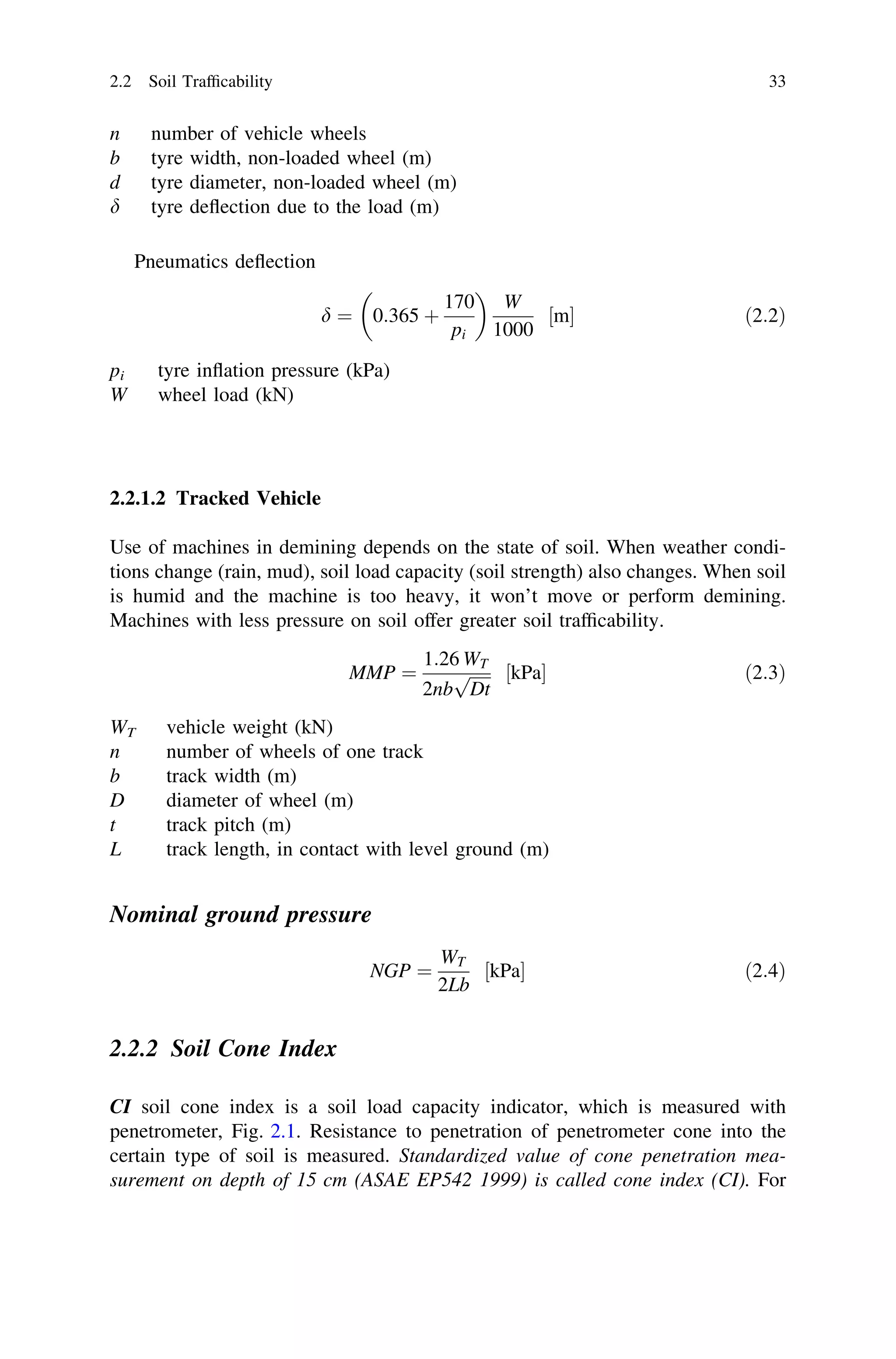 Design of demining machines | PDF