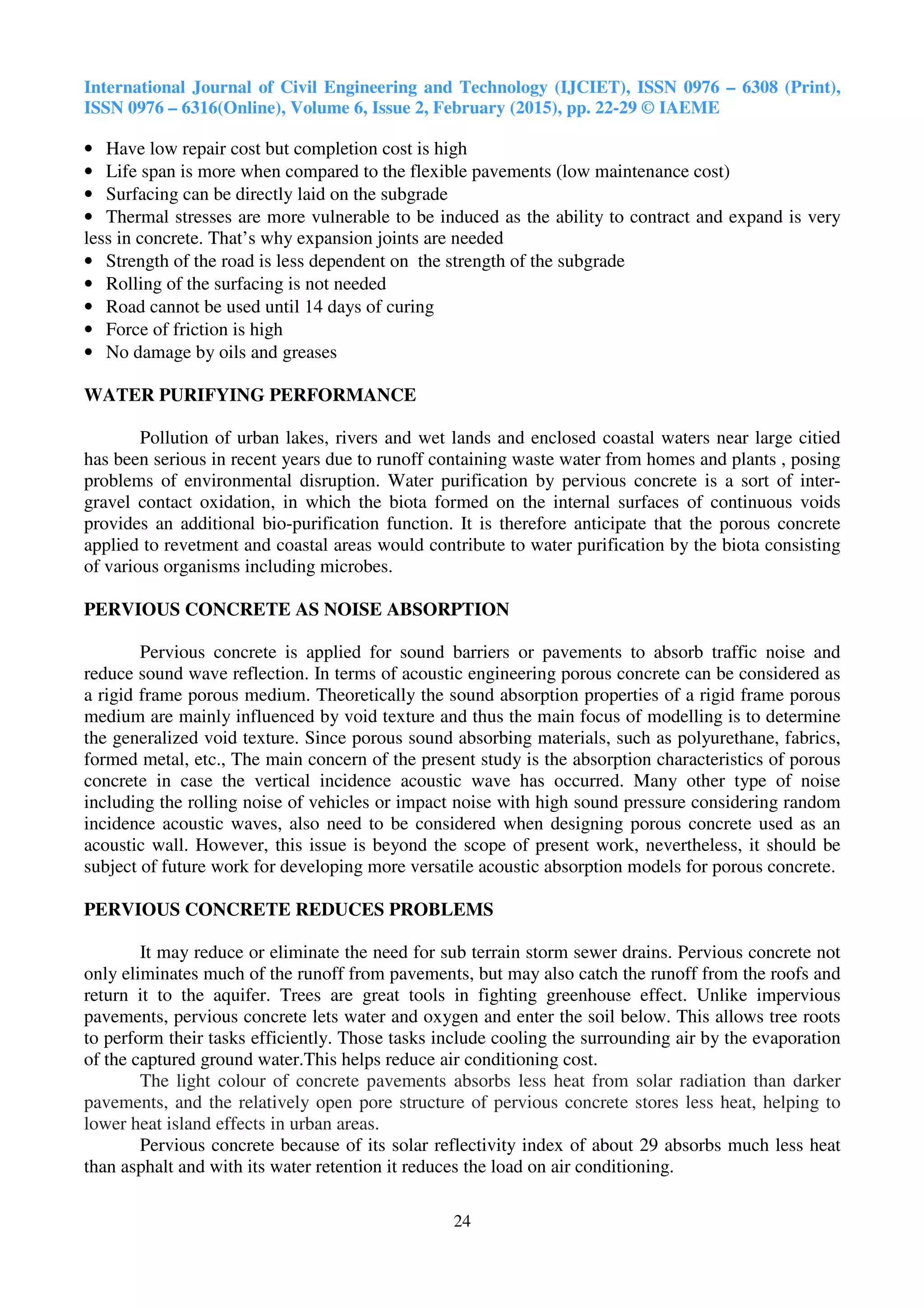 DESIGN OF ECO FRIENDLY PERVIOUS CONCRETE | PDF