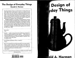 Design of everyday things