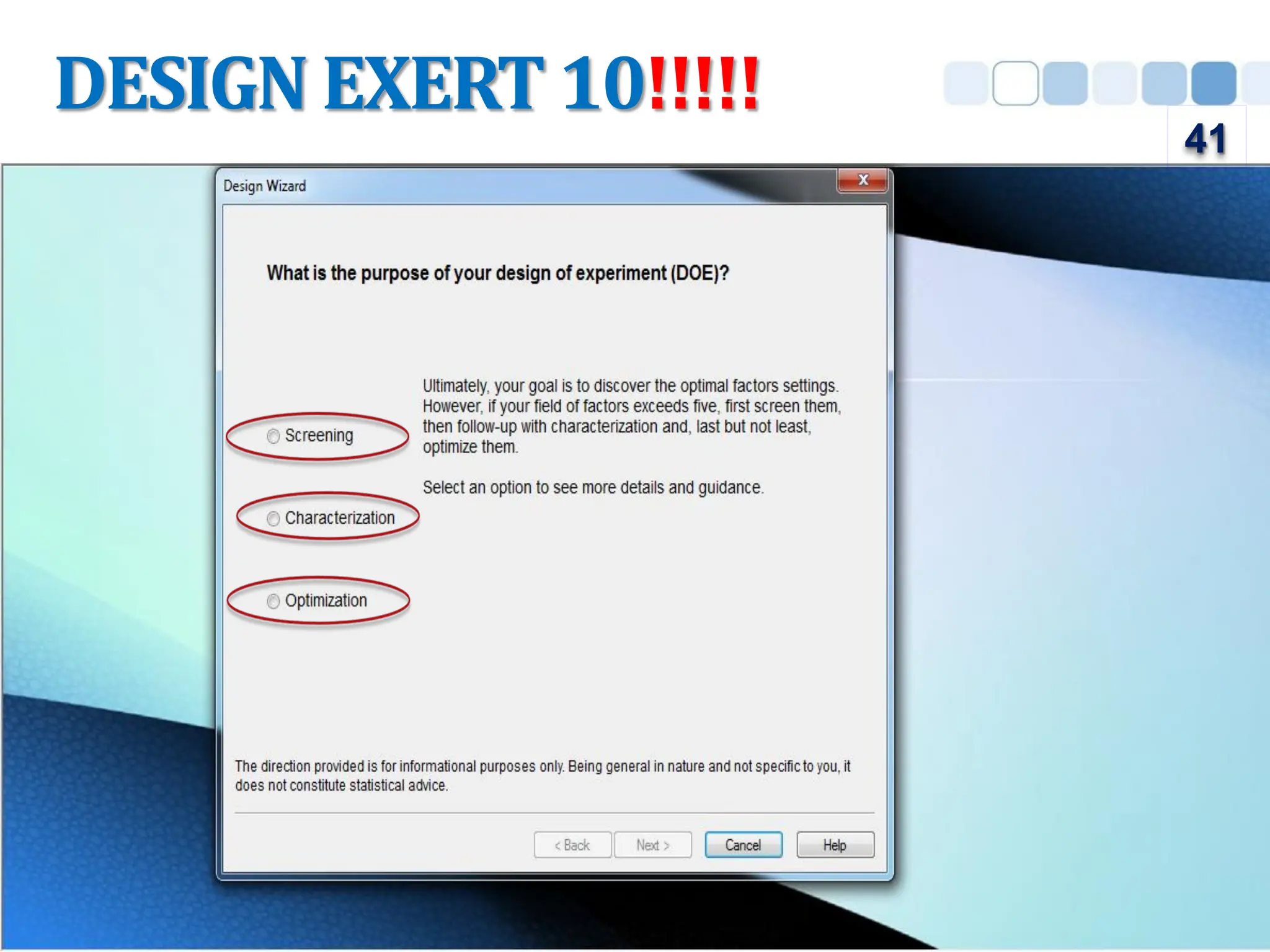 DESIGN EXERT 10!!!!!
41
 