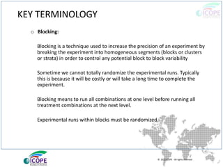 Design of experiments | PPTX