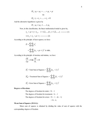 Design of experiments( | DOC