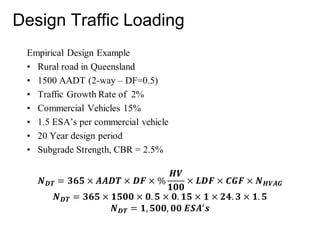 Pavement Design Loading Design Of Flexible Pavements | PPT