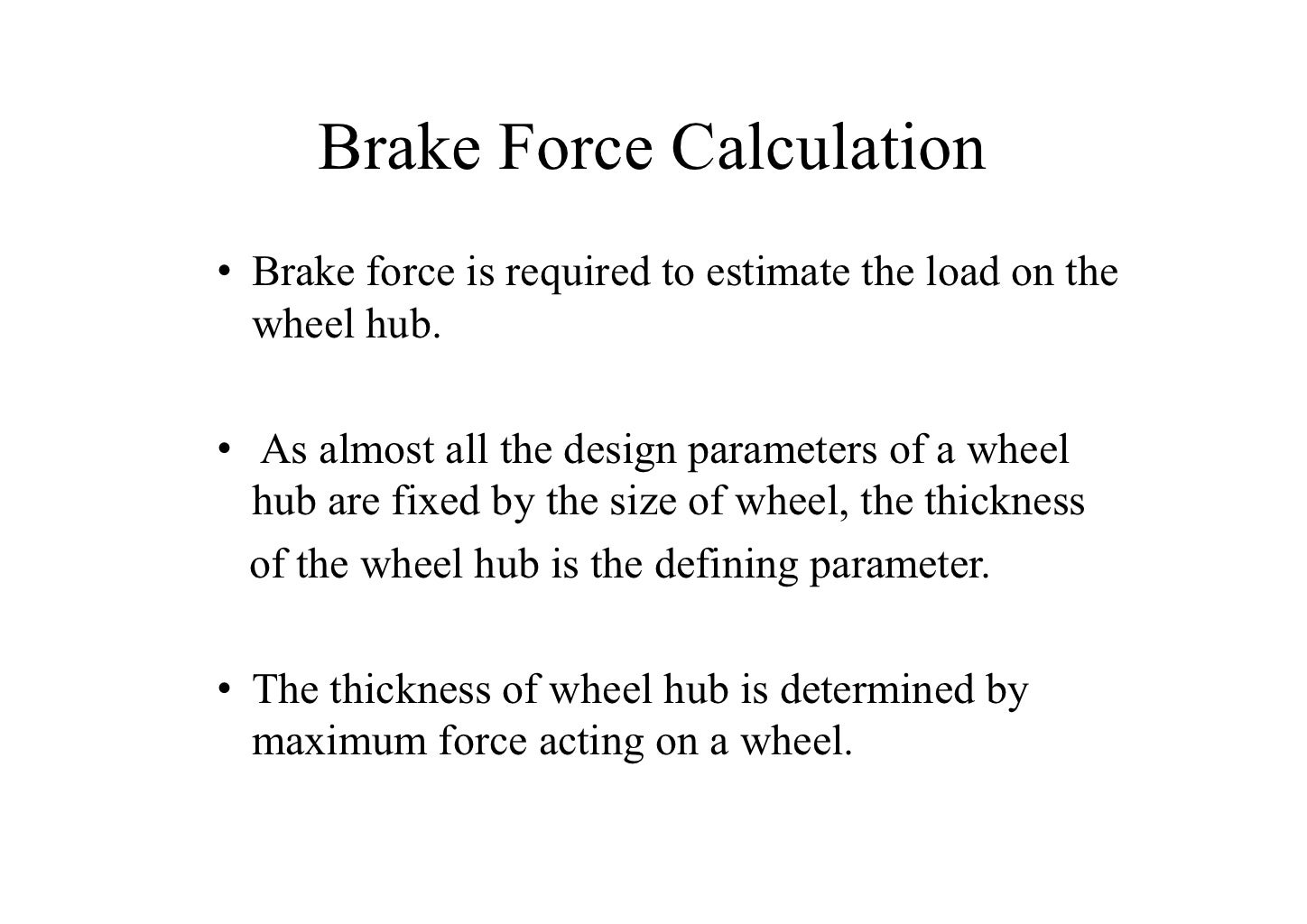 Design of half shaft and wheel hub assembly for racing car