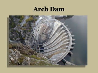 Arch Rib Dam Design of Hydraulic Structures | PPTX
