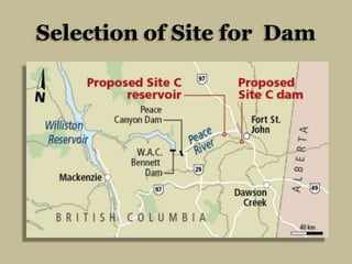 Selection of Site for Dam

 