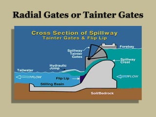 Radial Gates or Tainter Gates

 