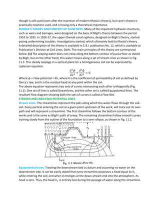 Design of hydraulic structures ce 413 | PDF