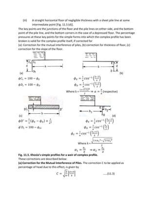 Design of hydraulic structures ce 413 | PDF