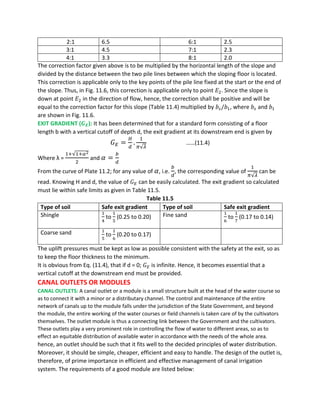 Design of hydraulic structures ce 413 | PDF