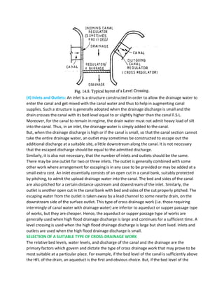 Design of hydraulic structures ce 413 | PDF