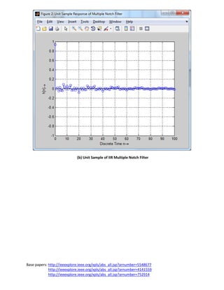 Design of iir notch filters and narrow and wide band filters | PDF