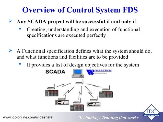 Design of Industrial Automation Functional Specifications for PLCs, D…