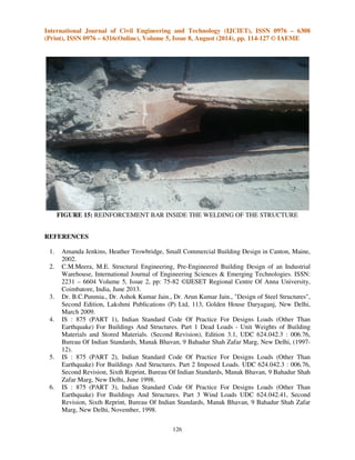 Design of industrial storage shed and analysis of stresses produced on ...
