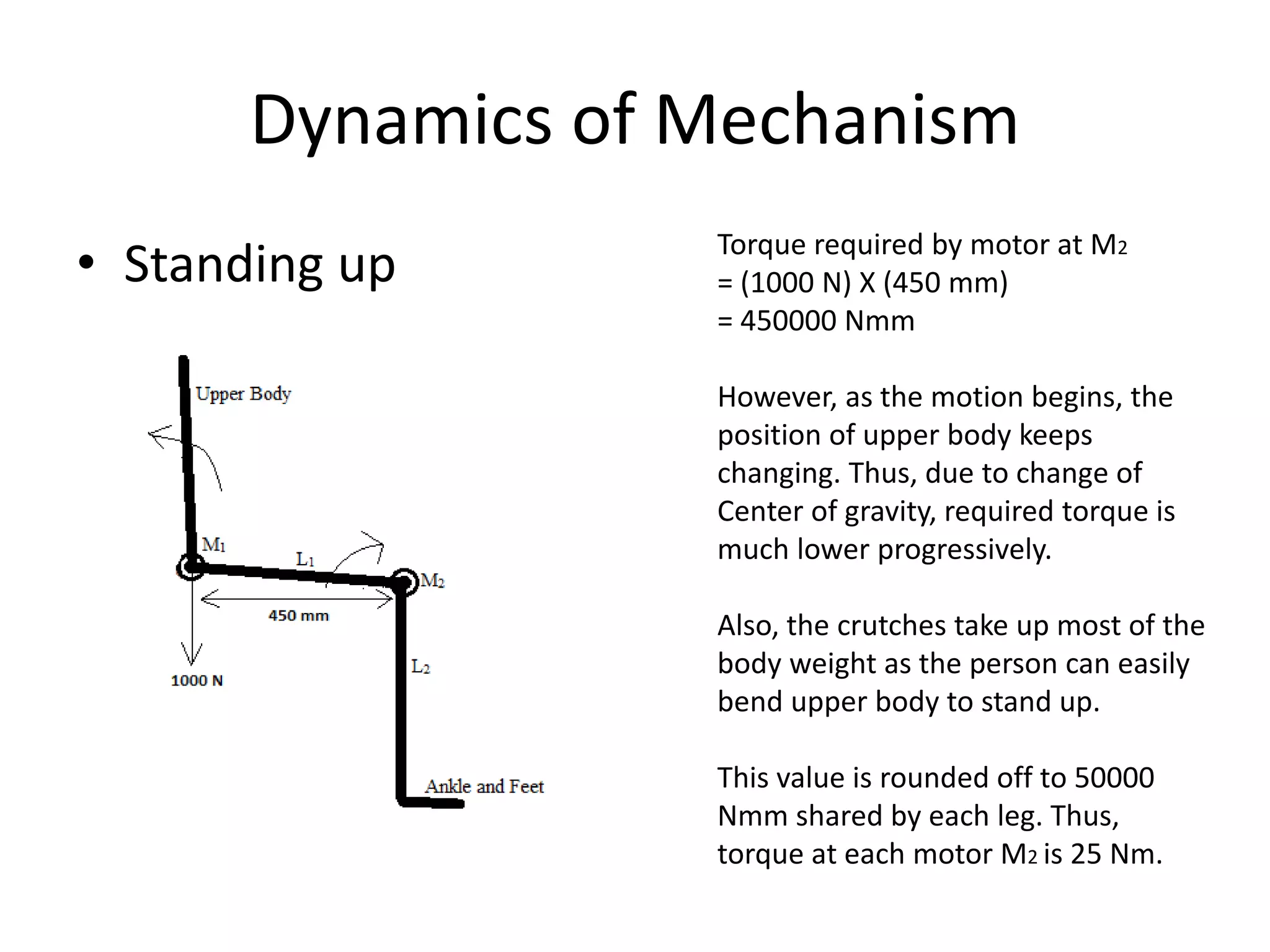 Design of lower limb exoskeleton | PPTX