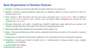 Machine Structure Rigidity Design of Machine Elements _ Chapter one Introduction.pptx