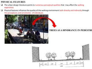 Design of pedestrians & human scale | PPTX