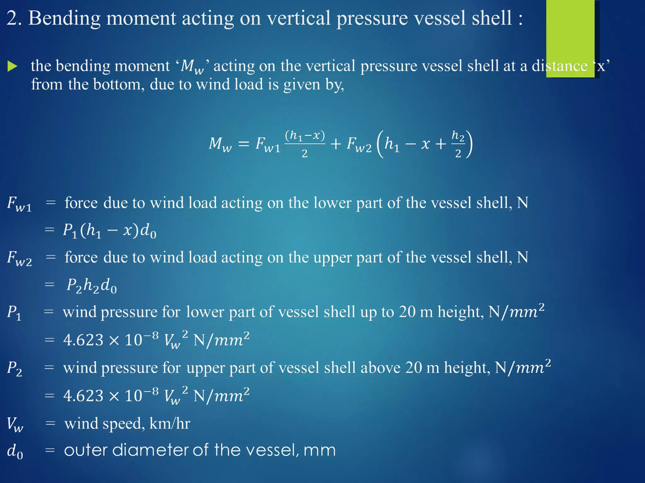 Design of pressure vessel | PPT