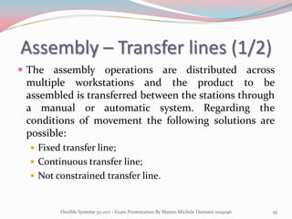 Design of Production Systems: Types & Main Processes | PPTX