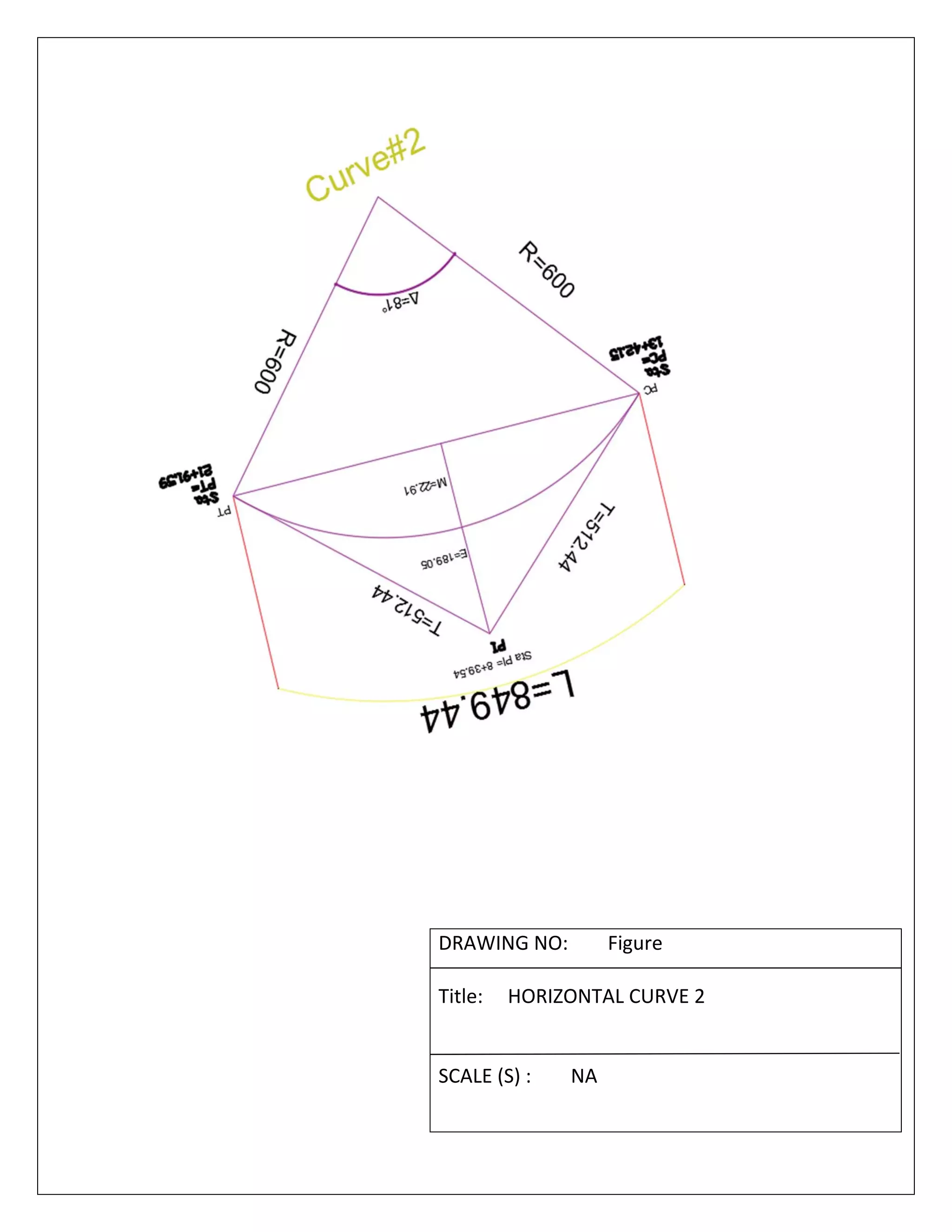   
 
 
 
 
 
DRAWING NO:        Figure 
 
Title:     HORIZONTAL CURVE 2 
    
 
SCALE (S) :        NA 
 
 