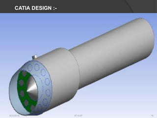 Design of pulse jet engine for UAV -1 | PDF