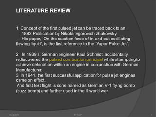 Design of pulse jet engine for UAV -1 | PDF
