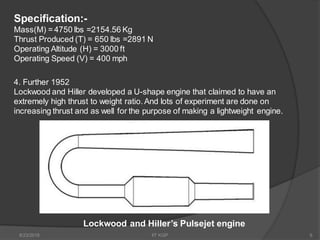 Design of pulse jet engine for UAV -1 | PDF