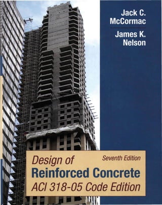 Design of reinforced concrete as per aci 318