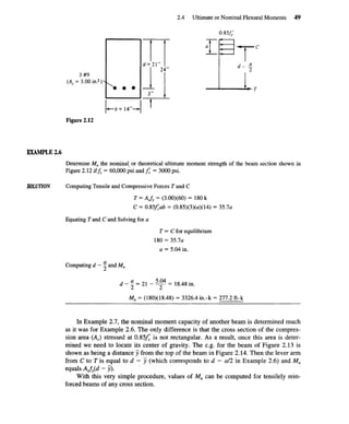Design of reinforced concrete as per aci 318 | PDF