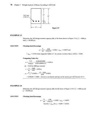 Design of reinforced concrete as per aci 318 | PDF