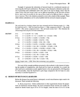Design of reinforced concrete as per aci 318 | PDF