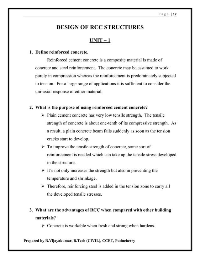 Design of rcc structures | PDF | Civil Engineering Industry | Industries