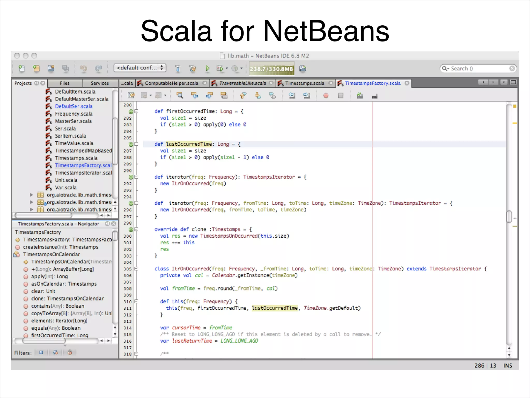 Scala for NetBeans
 