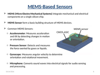 Design of Sensor Systems for MEMS Devices | PPTX