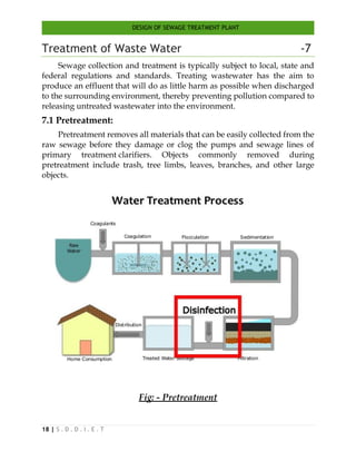 Design of sewage treatment plant 2 | PDF