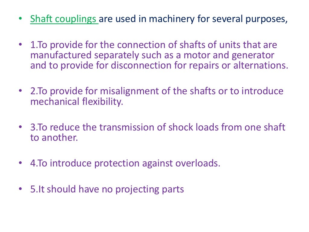 Design of shafts couplings ppt