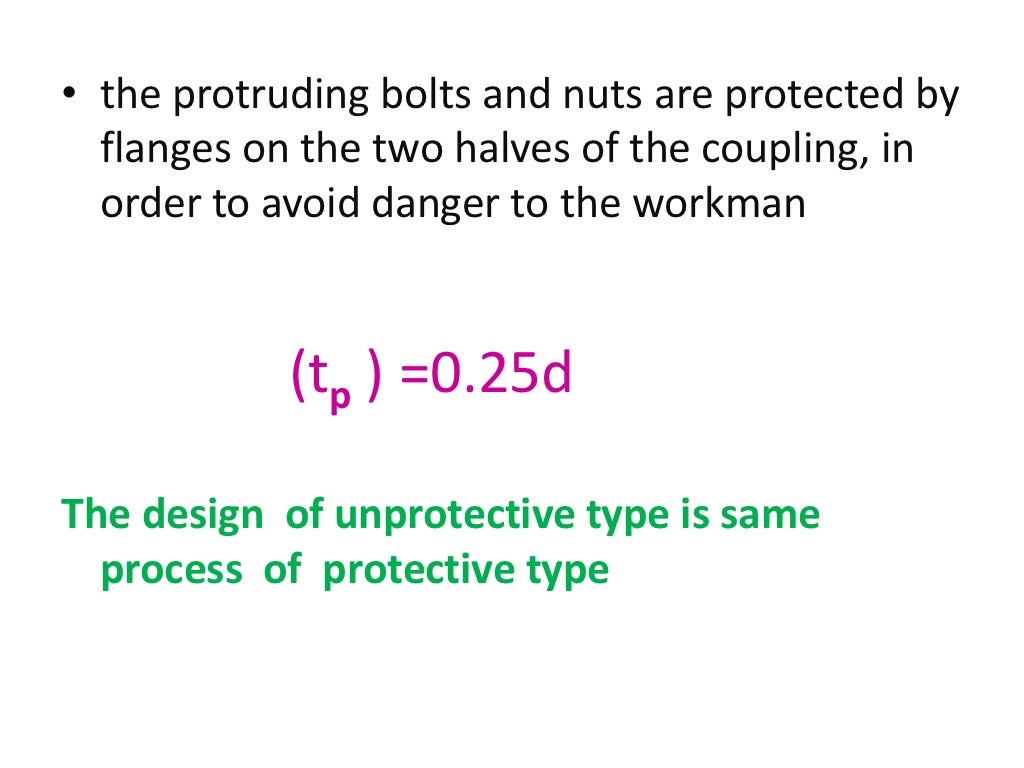Design of shafts couplings ppt