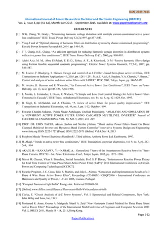 Design of Shunt Active Power Filter to eliminate harmonics generated by ...