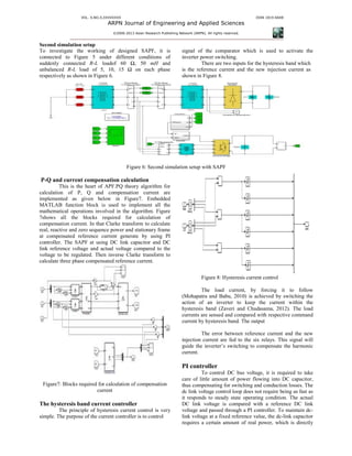 Design of shunt active power filter to mitigate harmonic | PDF