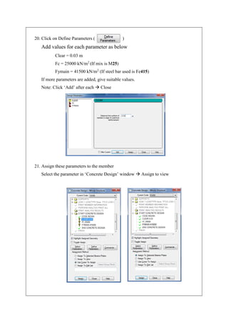 Design of simple beam using staad pro | PDF