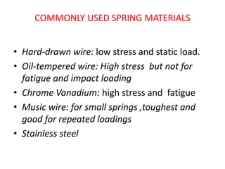 Design Of Springs Pptx Design Of Springs Pptx