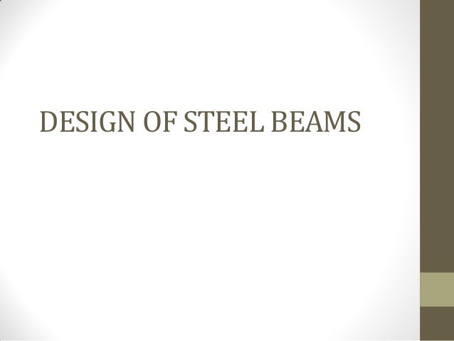 steel beams design