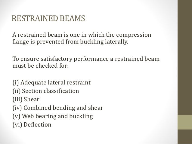 steel beams design